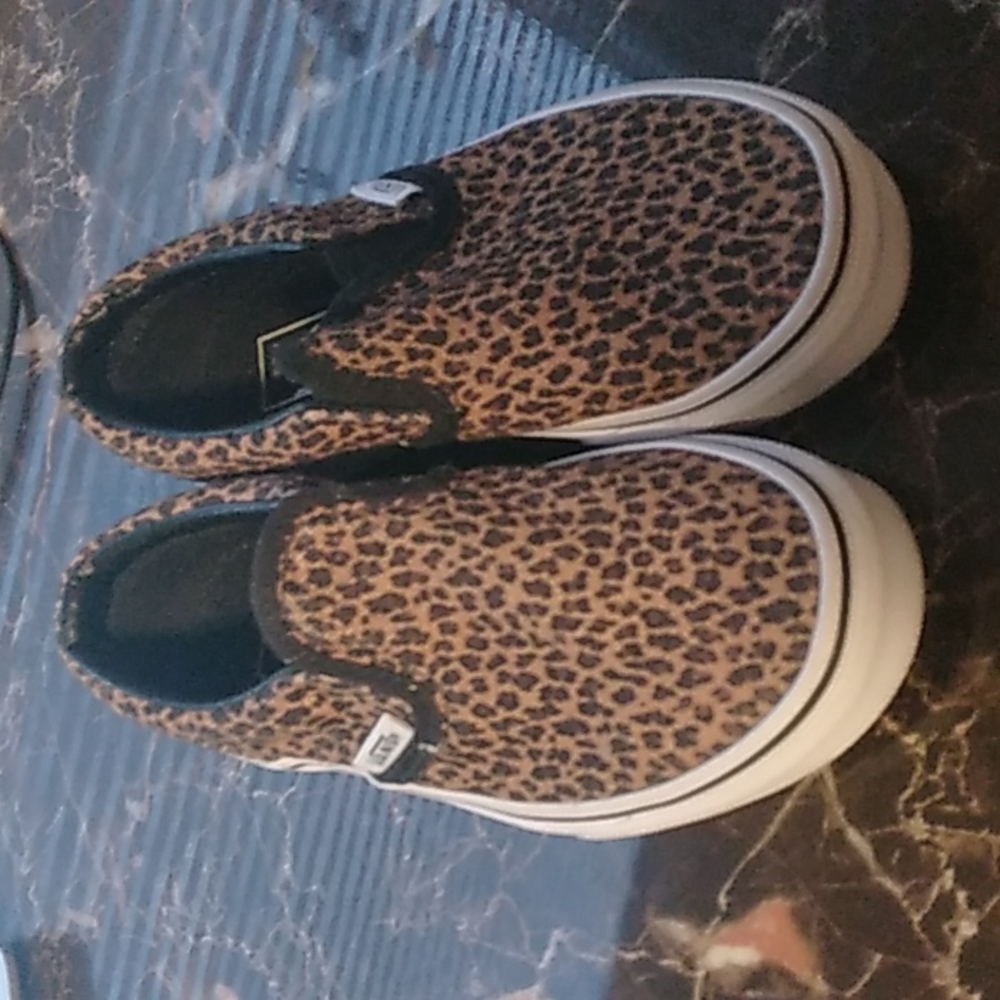 Van  classic slip-on leopard /Black